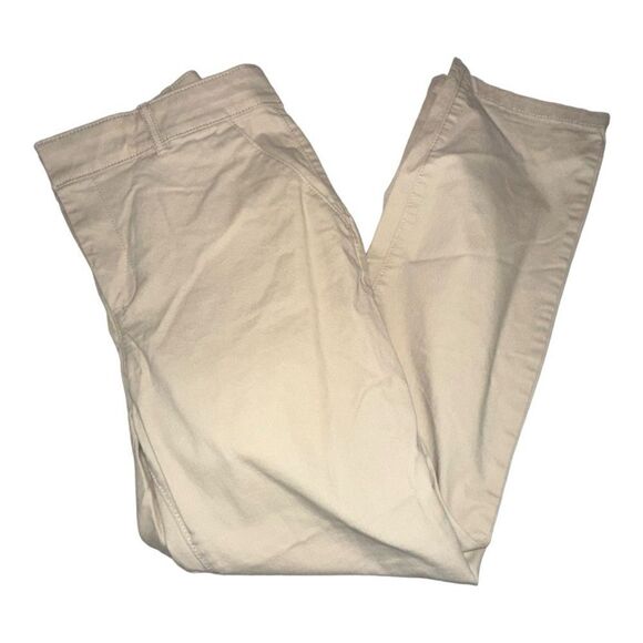Loft Khaki Cropped pants - Picture 1 of 2